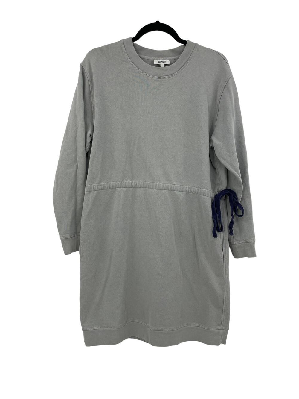 Sleepy Jones Nightgown Womens Small Gray Sleep Night Dress Pajamas Sweatshirt